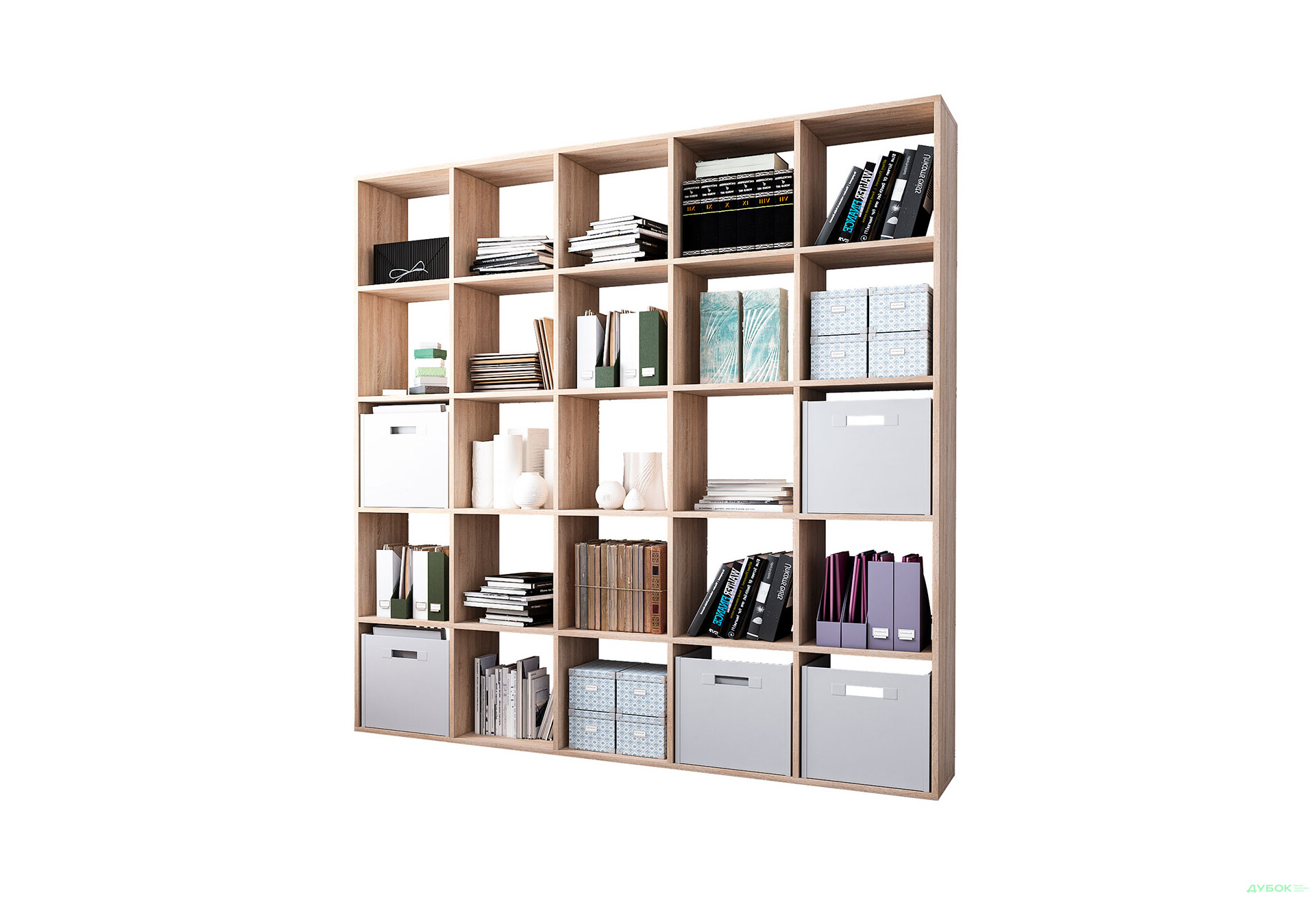 Стелаж на 25 комірок Moreli ST0016 178 см дуб сонома - Зображення 1 Зображення 1 - Стелаж на 25 комірок Moreli ST0016 178 см дуб сонома