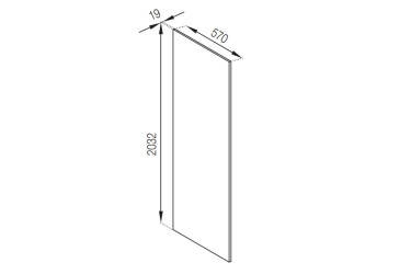 П панель (h-2032)