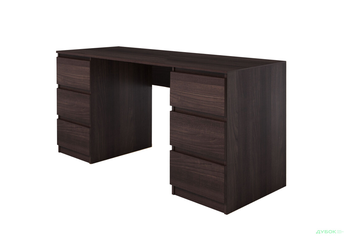 Стіл письмовий Moreli Т228 158x60 см з шухлядами, венге магія