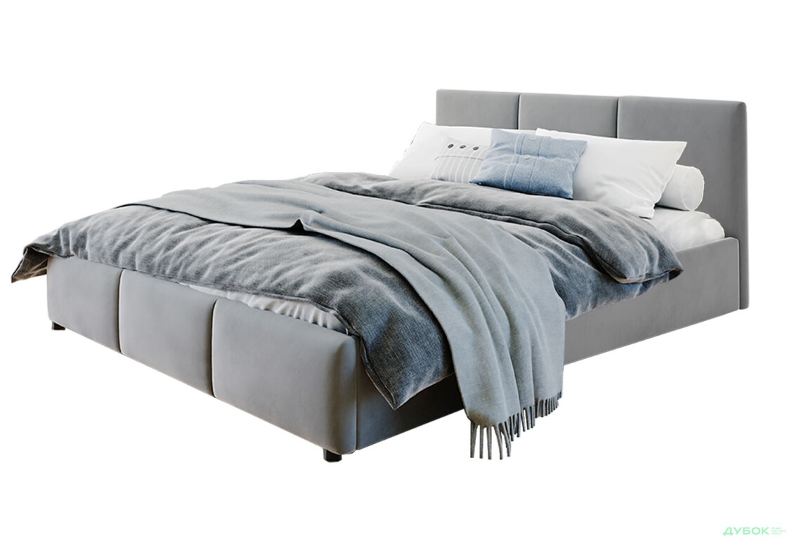Ліжко Doros Мона 160х200 см підйомне, Сірий