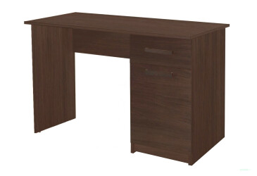 Стіл письмовий Kredens furniture СК-2 115x55 см з тумбою і шухлядою венге