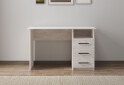 Зображення 2 - Стіл письмовий Kredens furniture СК-3 115x55 см з шухлядами аляска сіра