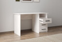 Зображення 4 - Стіл письмовий Kredens furniture СК-3 115x55 см з шухлядами аляска сіра