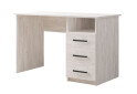 Фото 1 - Стіл письмовий Kredens furniture СК-3 115x55 см з шухлядами аляска сіра