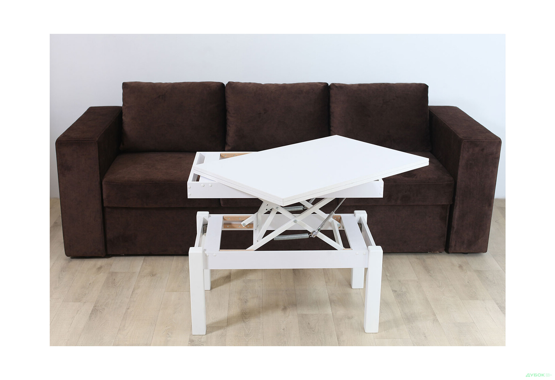 Изображение 8 - Стол-трансформер Art In Head Би-флай 120x90 см белый бриллиант