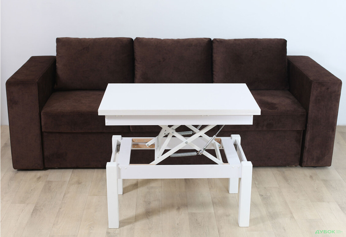 Изображение 10 - Стол-трансформер Art In Head Би-флай 120x90 см белый бриллиант