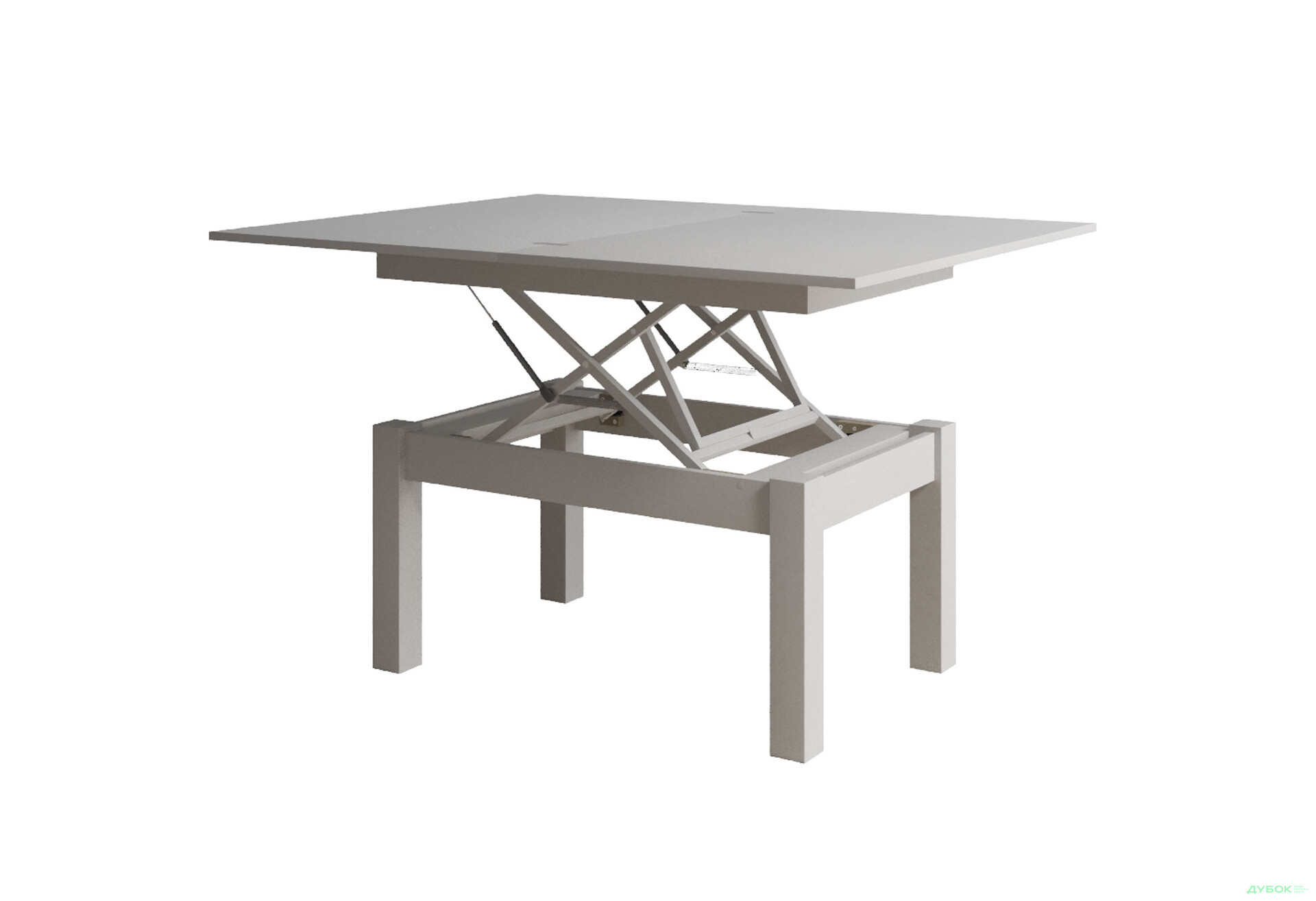 Изображение 4 - Стол-трансформер Art In Head Би-флай 120x90 см белый бриллиант