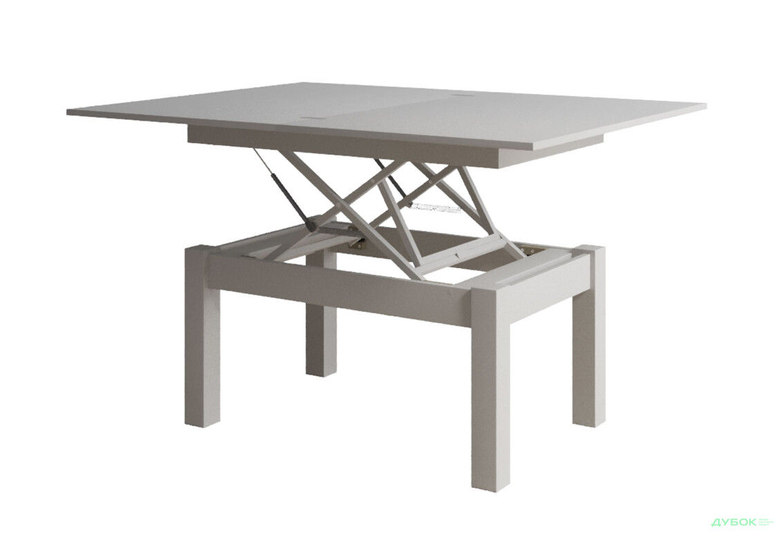 Изображение 4 - Стол-трансформер Art In Head Би-флай 120x90 см белый бриллиант