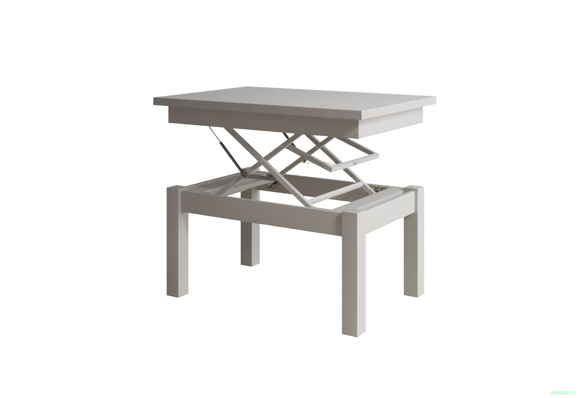 Изображение 3 - Стол-трансформер Art In Head Би-флай 120x90 см белый бриллиант