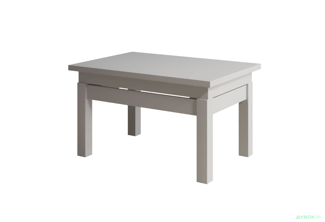 Стол-трансформер Art In Head Би-флай 120x90 см белый бриллиант