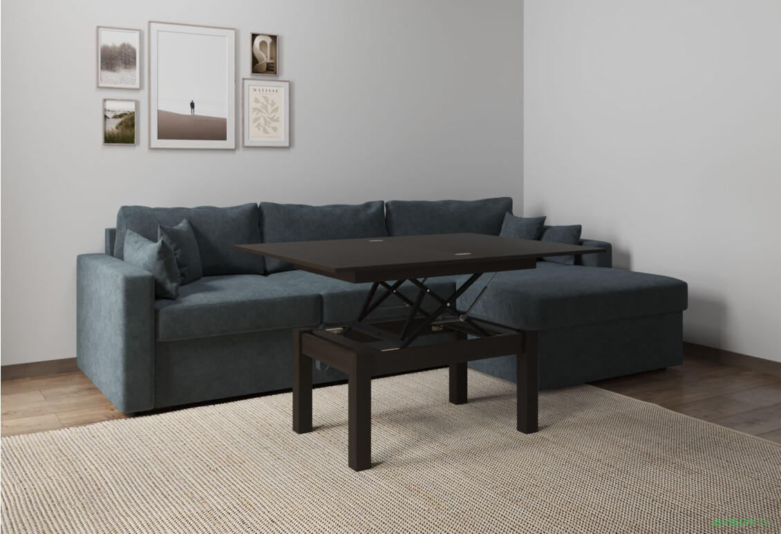 Изображение 6 - Стол-трансформер Art In Head Би-флай 120x90 см венге