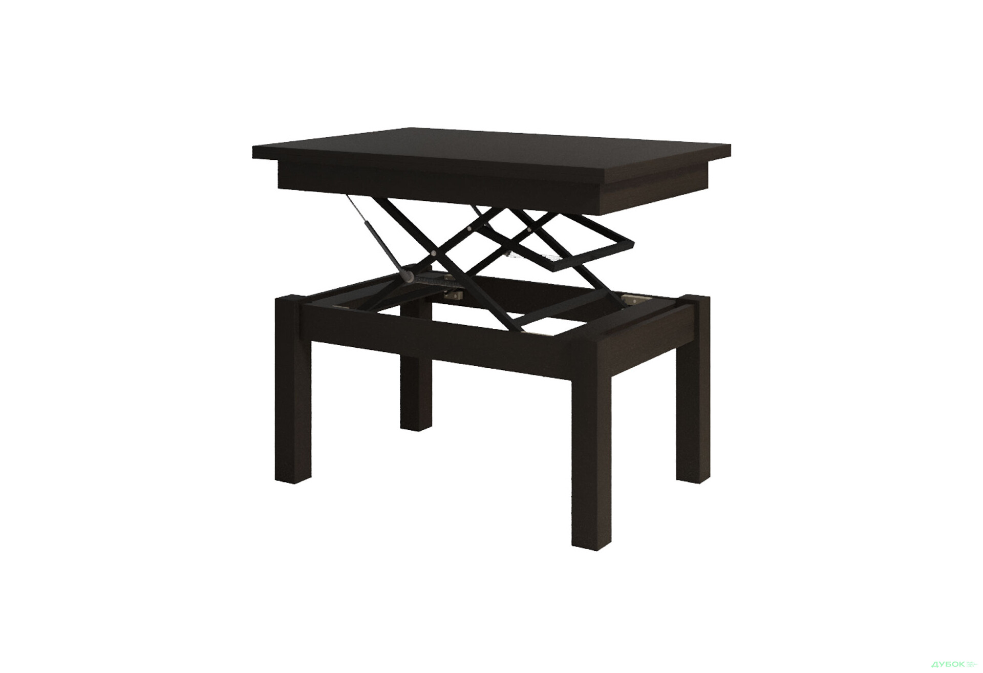 Изображение 3 - Стол-трансформер Art In Head Би-флай 120x90 см венге