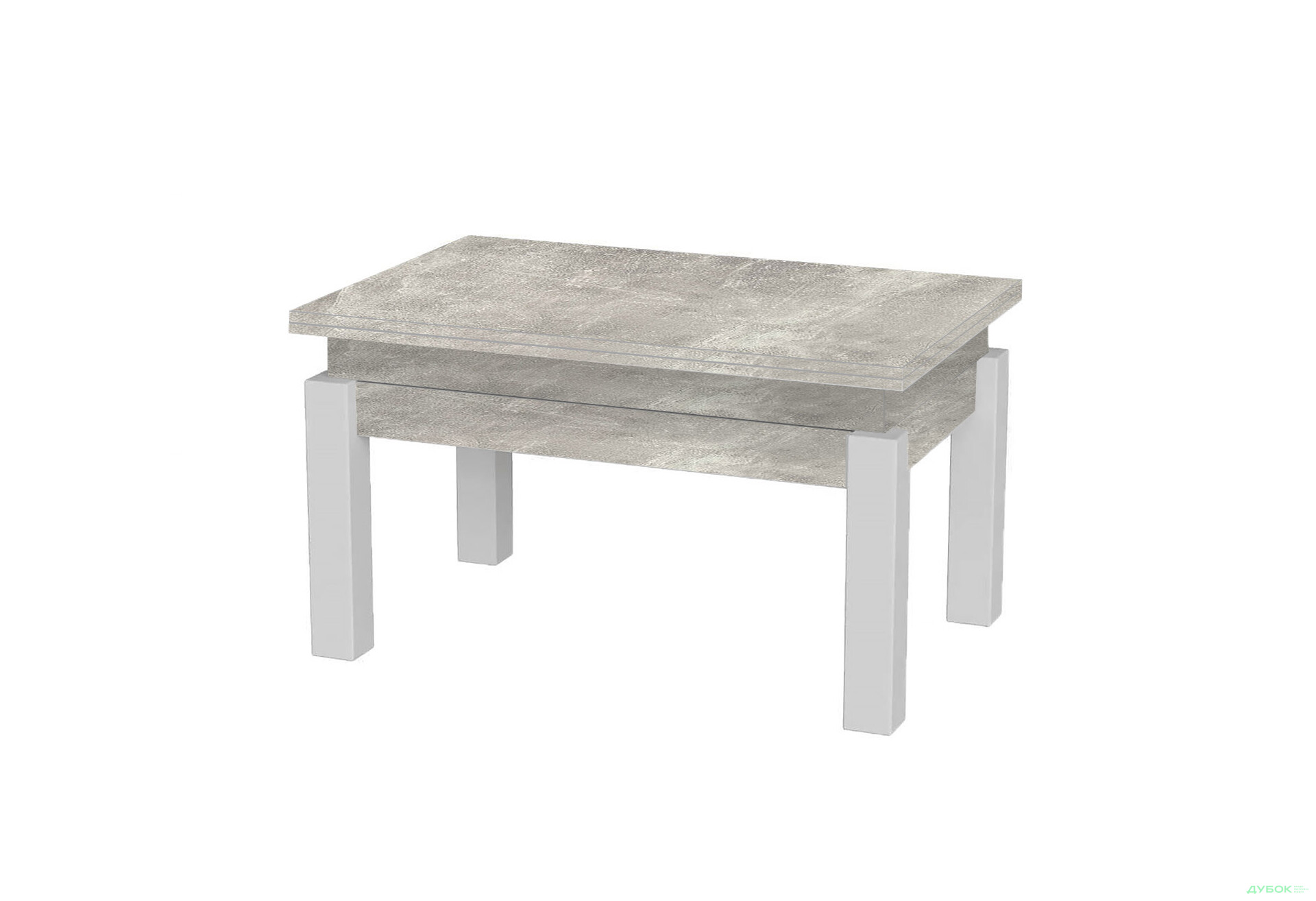 Изображение 3 - Стол-трансформер Art In Head Би-флай 120x90 см ателье светлый / белый