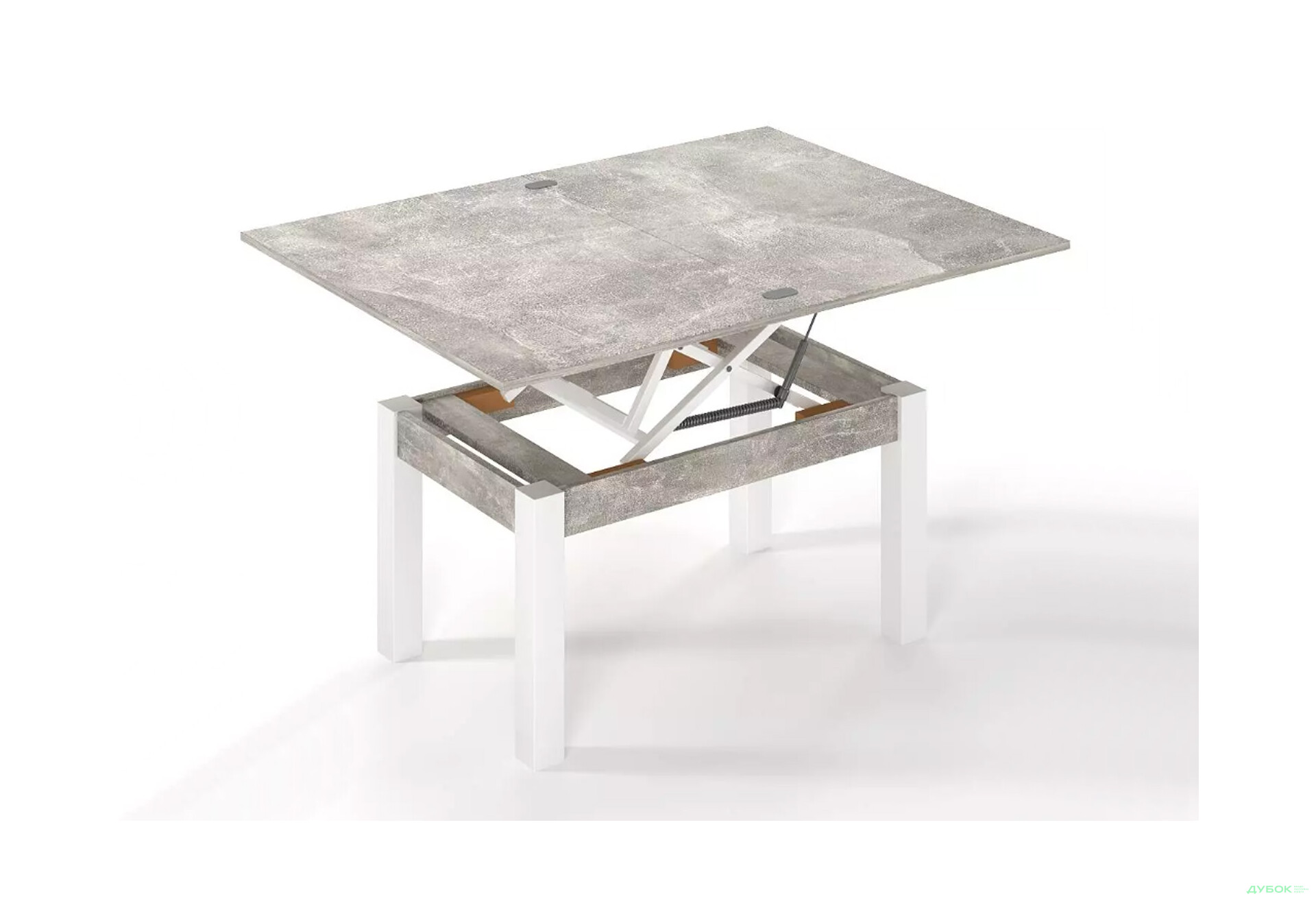 Изображение 5 - Стол-трансформер Art In Head Би-флай 120x90 см ателье светлый / белый