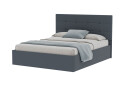 Зображення 1 - Ліжко-подіум MiroMark Bristol / Брістоль 160x200, антрацит велюр
