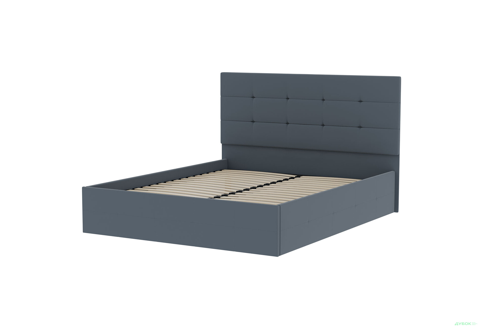 Зображення 4 - Ліжко-подіум MiroMark Bristol / Брістоль підйомне з каркасом 160x200, антрацит велюр