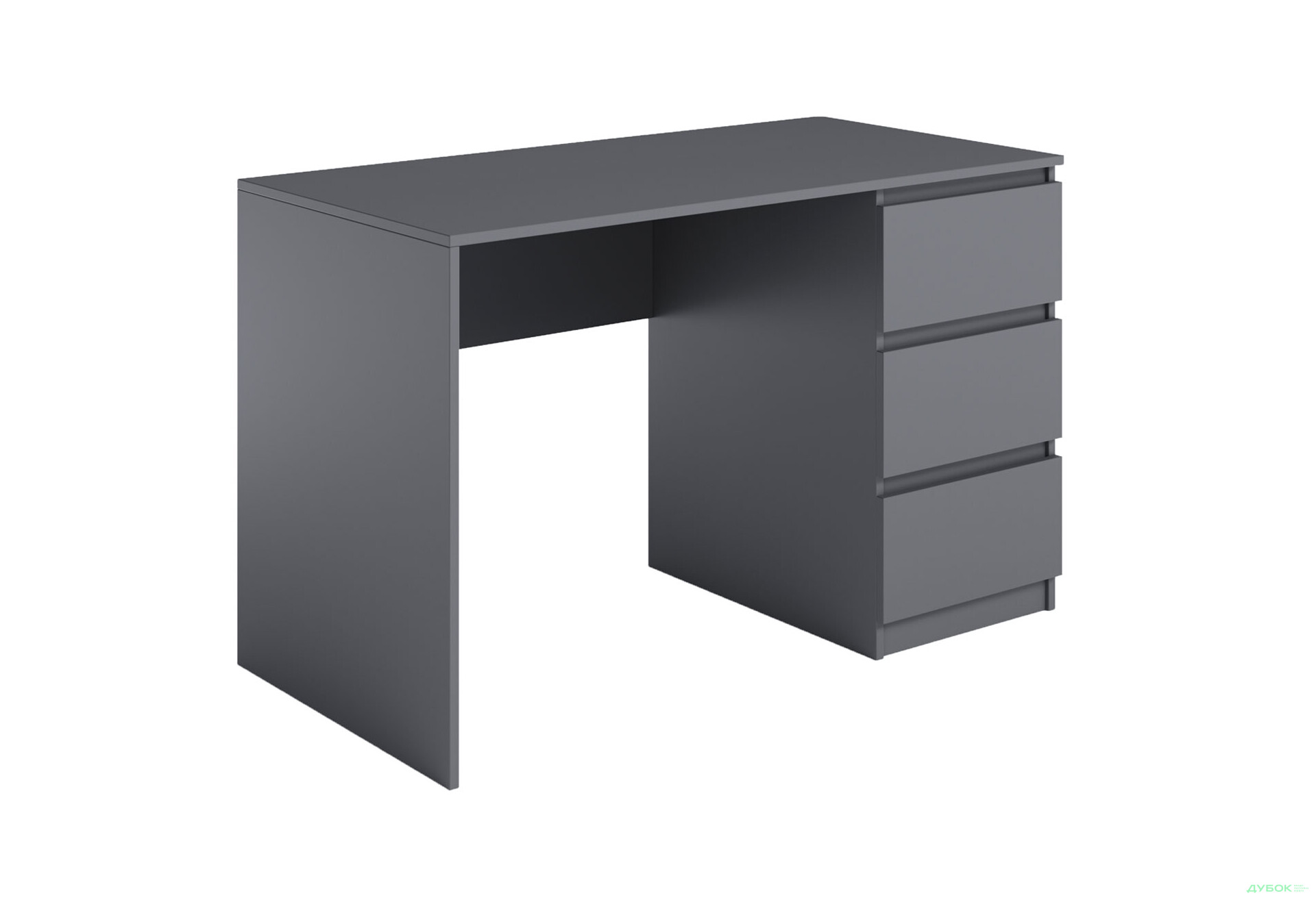 Изображение 1 - Стол письменный Moreli Т224 120x60 см с ящиками справа, антрацит