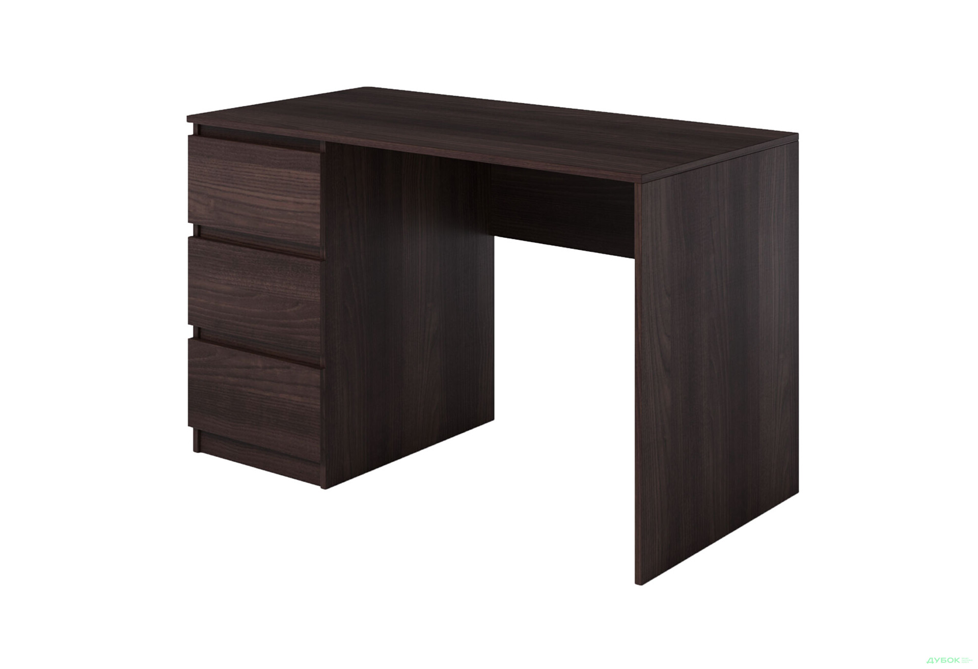 Стіл письмовий Moreli Т224 120x60 см з шухлядами зліва, венге магія - Зображення 1 Зображення 1 - Стіл письмовий Moreli Т224 120x60 см з шухлядами зліва, венге магія
