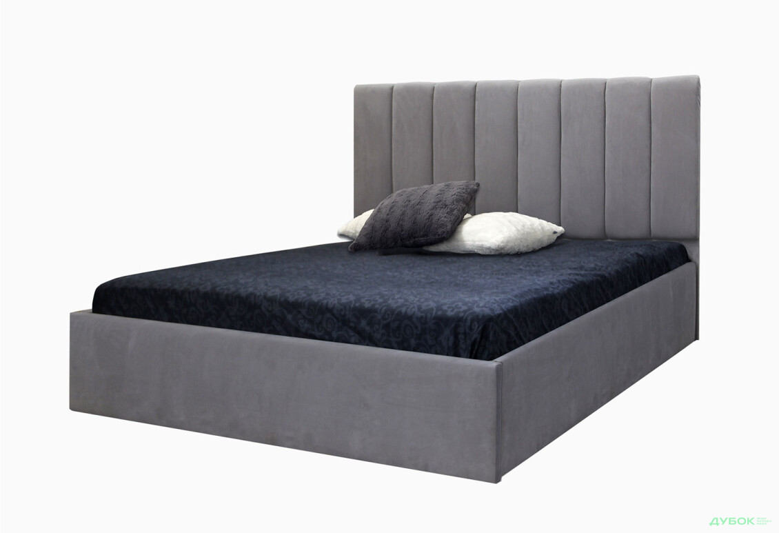 Ліжко-подіум MiroMark Diana / Діана підйомне з каркасом 180x200, світло-сіре