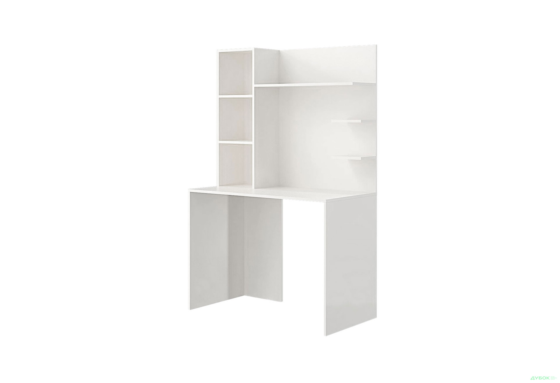 Стіл комп'ютерний Київський стандарт КС-03 100x60 см з надставкою німфеа альба збірка ліва - Зображення 1 Зображення 1 - Стіл комп'ютерний Київський стандарт КС-03 100x60 см з надставкою німфеа альба збірка ліва