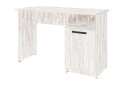 Фото 1 - Стіл письмовий Kredens furniture СК-1 115x55 см з тумбою аляска сіра