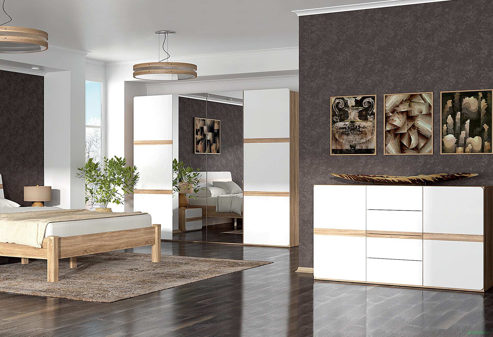 Изображение 2 - Модульная спальня Магнолия БМФ