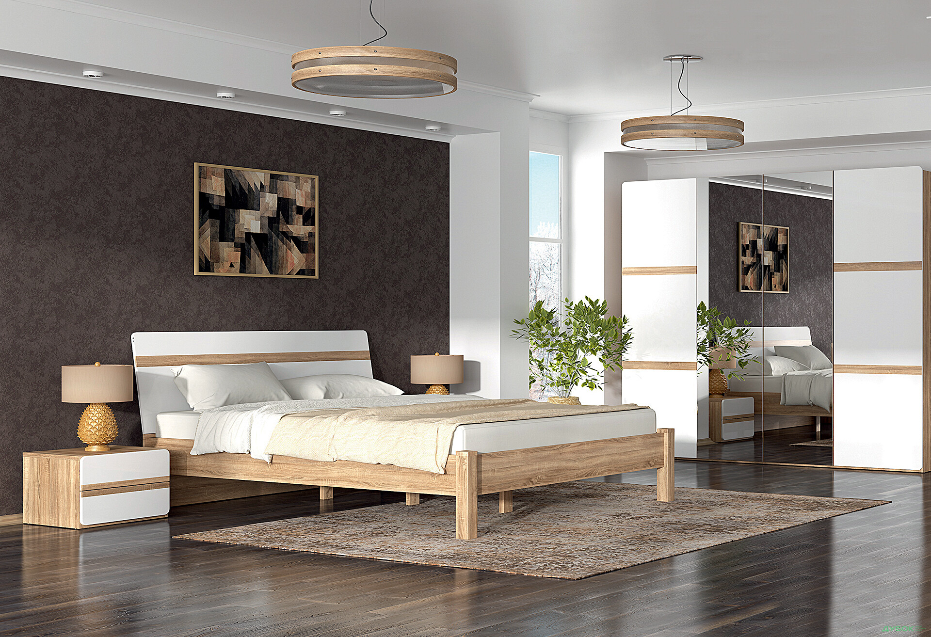 Изображение 1 - Модульная спальня Магнолия БМФ