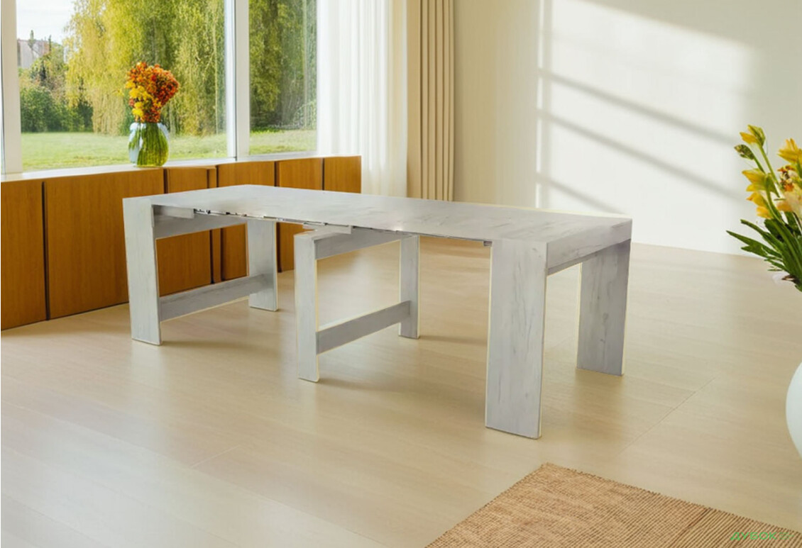 Изображение 2 - Cтол-трансформер Неман Питон Лайт 90x43 см дуб крафт белый