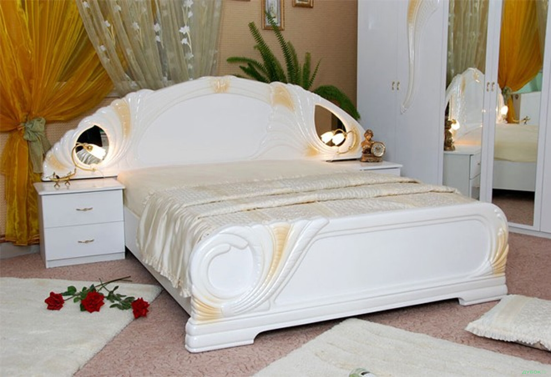 Фото 1 - Кровать 180 подьемная с каркасом Лола / Lola МироМарк