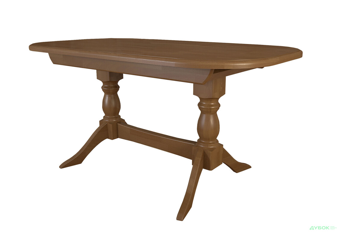 Стіл обідній Arbor Drev Престиж (1 вставка) 160x90 см розкладний, горіх - Зображення 1 Зображення 1 - Стіл обідній Arbor Drev Престиж (1 вставка) 160x90 см розкладний, горіх