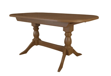 Стіл обідній Arbor Drev Престиж (2 вставки) 160x90 см розкладний, горіх