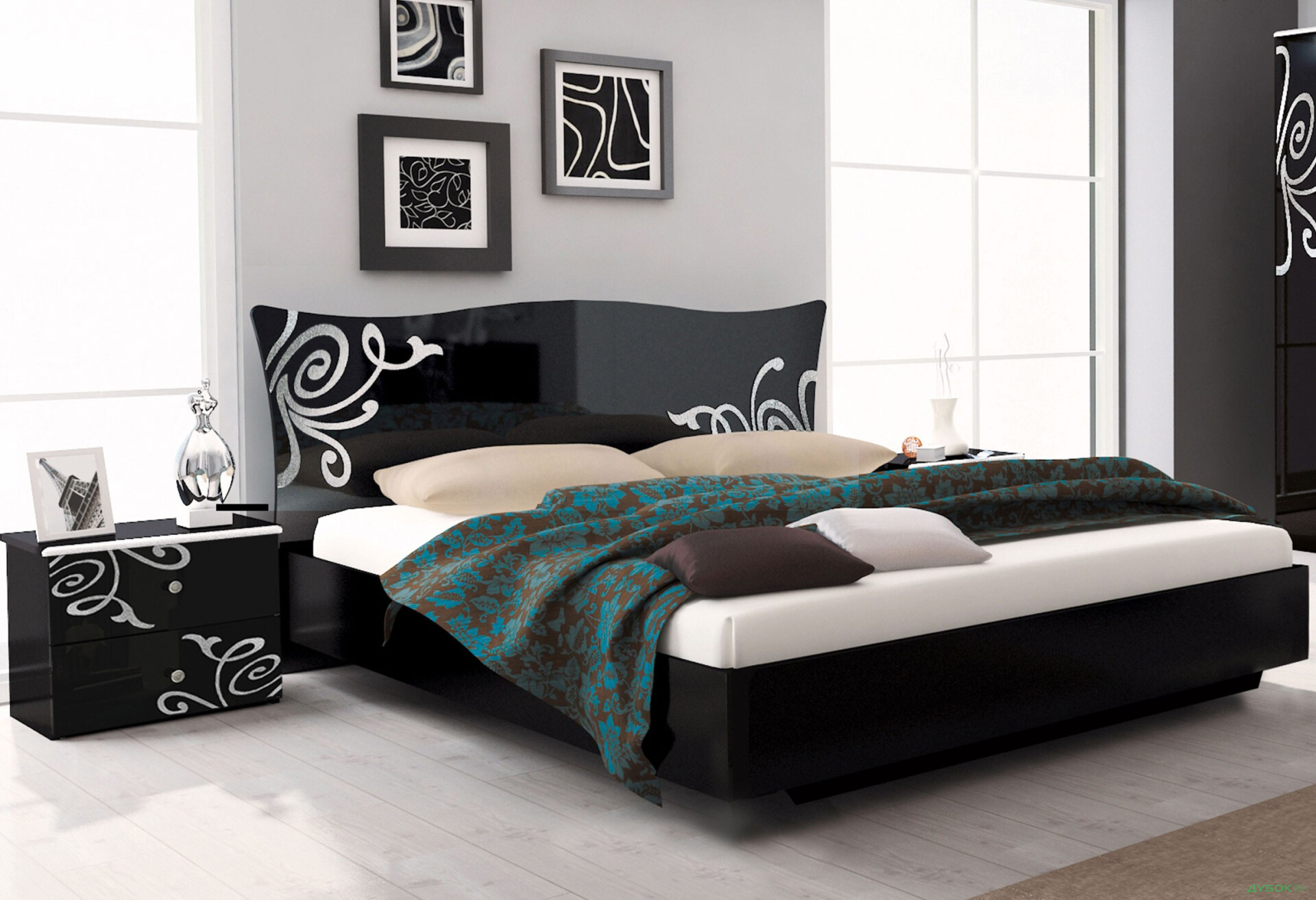 Модульная спальня Богема МироМарк - Изображение 6 Изображение 6 - Модульная спальня Богема МироМарк