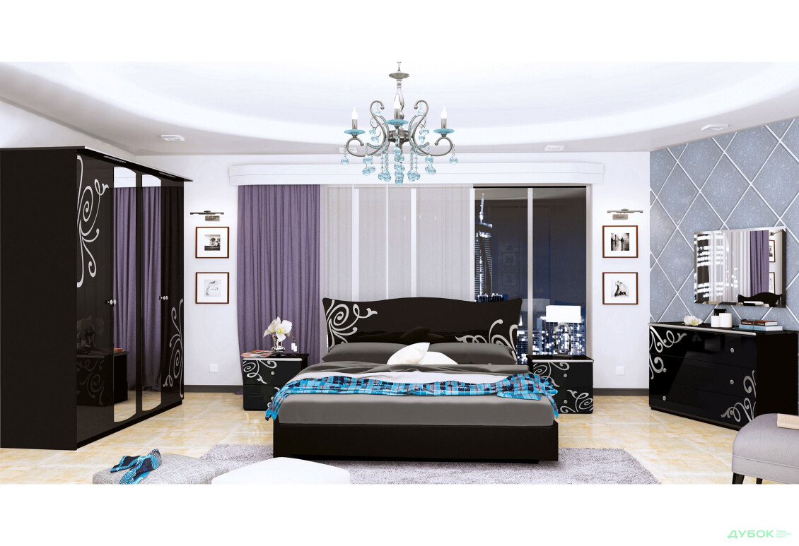 Модульная спальня Богема МироМарк - Изображение 9 Изображение 9 - Модульная спальня Богема МироМарк