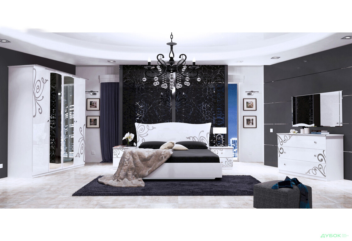 Модульная спальня Богема МироМарк - Изображение 12 Изображение 12 - Модульная спальня Богема МироМарк