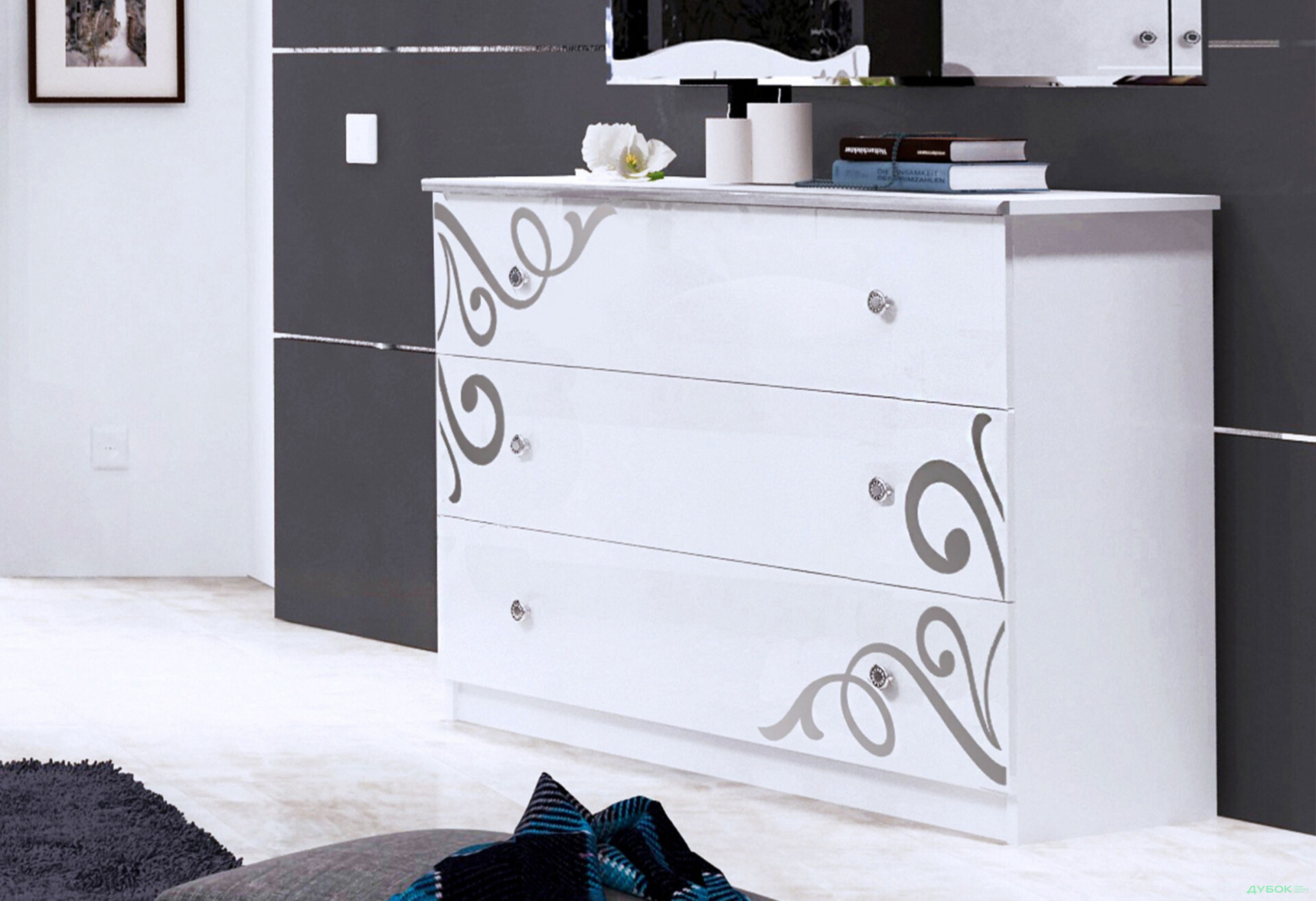 Модульная спальня Богема МироМарк - Изображение 15 Изображение 15 - Модульная спальня Богема МироМарк