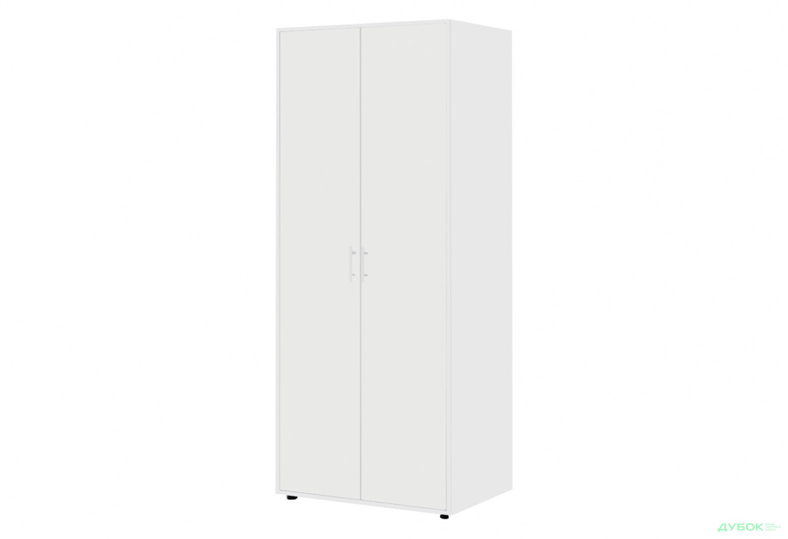 Шкаф Киевский стандарт КС 2-дверный 80 см белый структурный - Изображение 1 Изображение 1 - Шкаф Киевский стандарт КС 2-дверный 80 см белый структурный
