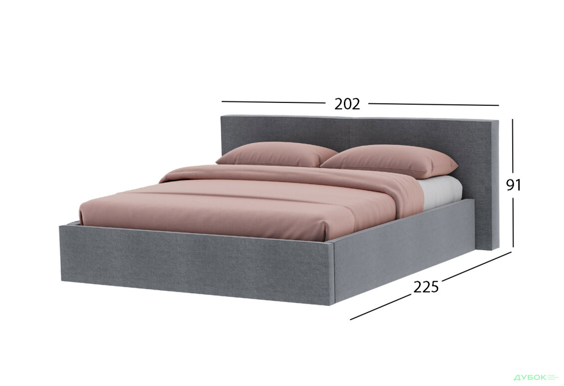 Изображение 4 - Кровать-подиум МироМарк Дуо 160x200, графит