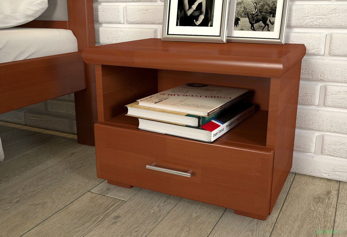 Зображення 2 - Тумба приліжкова Arbor Drev Стандарт з шухлядою 50 см, яблуня локарно сосна