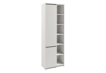 Шафа-пенал Kredens furniture Естетик D-0001 з полицями 70 см, біла