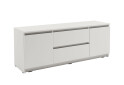 Зображення 3 - Тумба під ТВ Kredens furniture Естетик D-0003 з 2 шухлядами та 2 дверками 140 см, біла