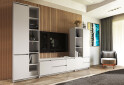 Фото 1 - Вітальня Kredens furniture Естетик 290 см, біла