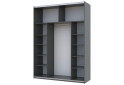 Зображення 4 - Шафа-купе Doros G-Caiser / Джі-Кейзер 2-дверна 180 см, графіт