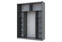 Зображення 5 - Шафа-купе Doros G-Caiser / Джі-Кейзер 2-дверна 180 см, графіт