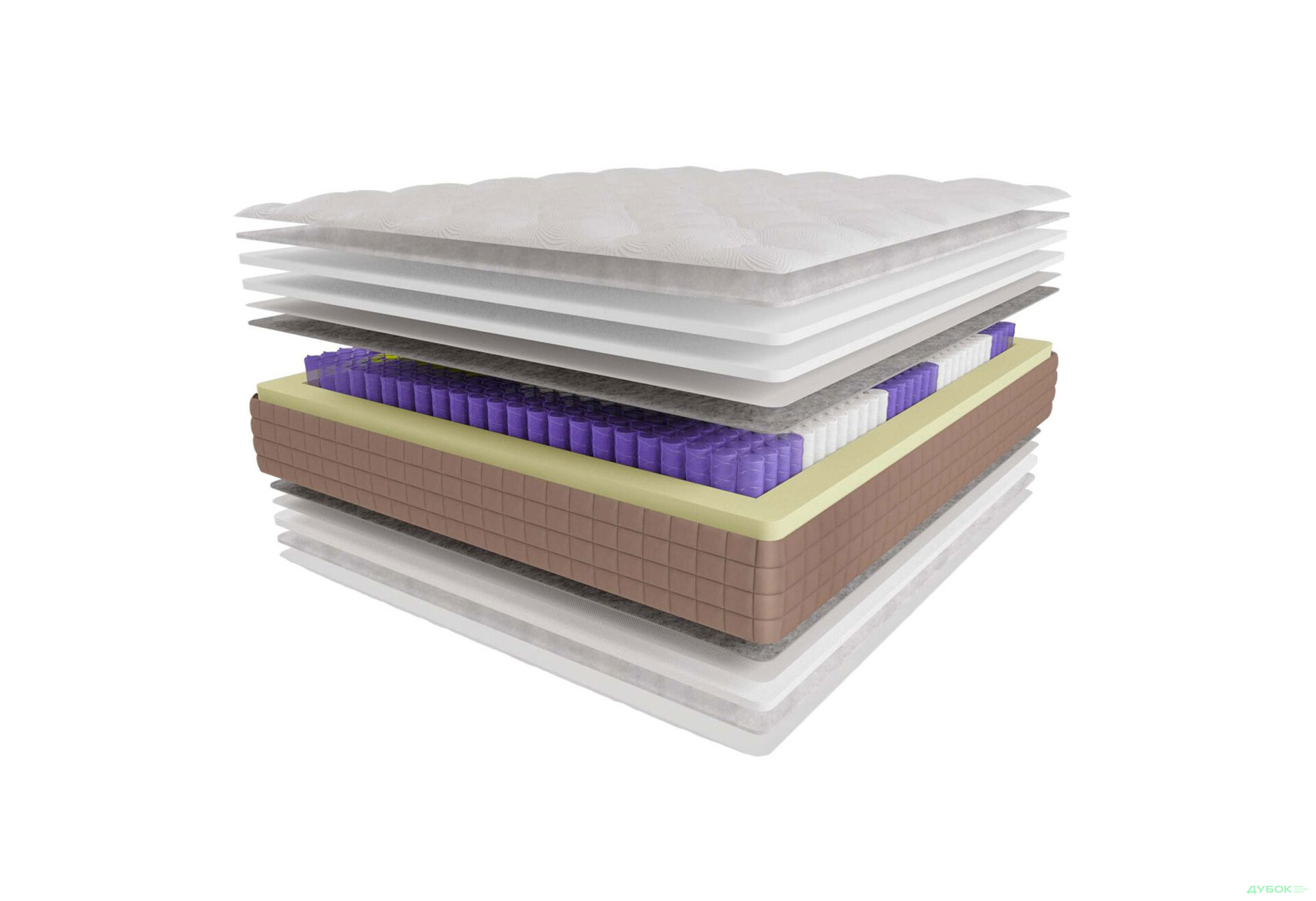 Матрац Лотос Asana / Асана 90х190 ЕММ - Зображення 3 Зображення 3 - Матрац Лотос Asana / Асана 90х190 ЕММ