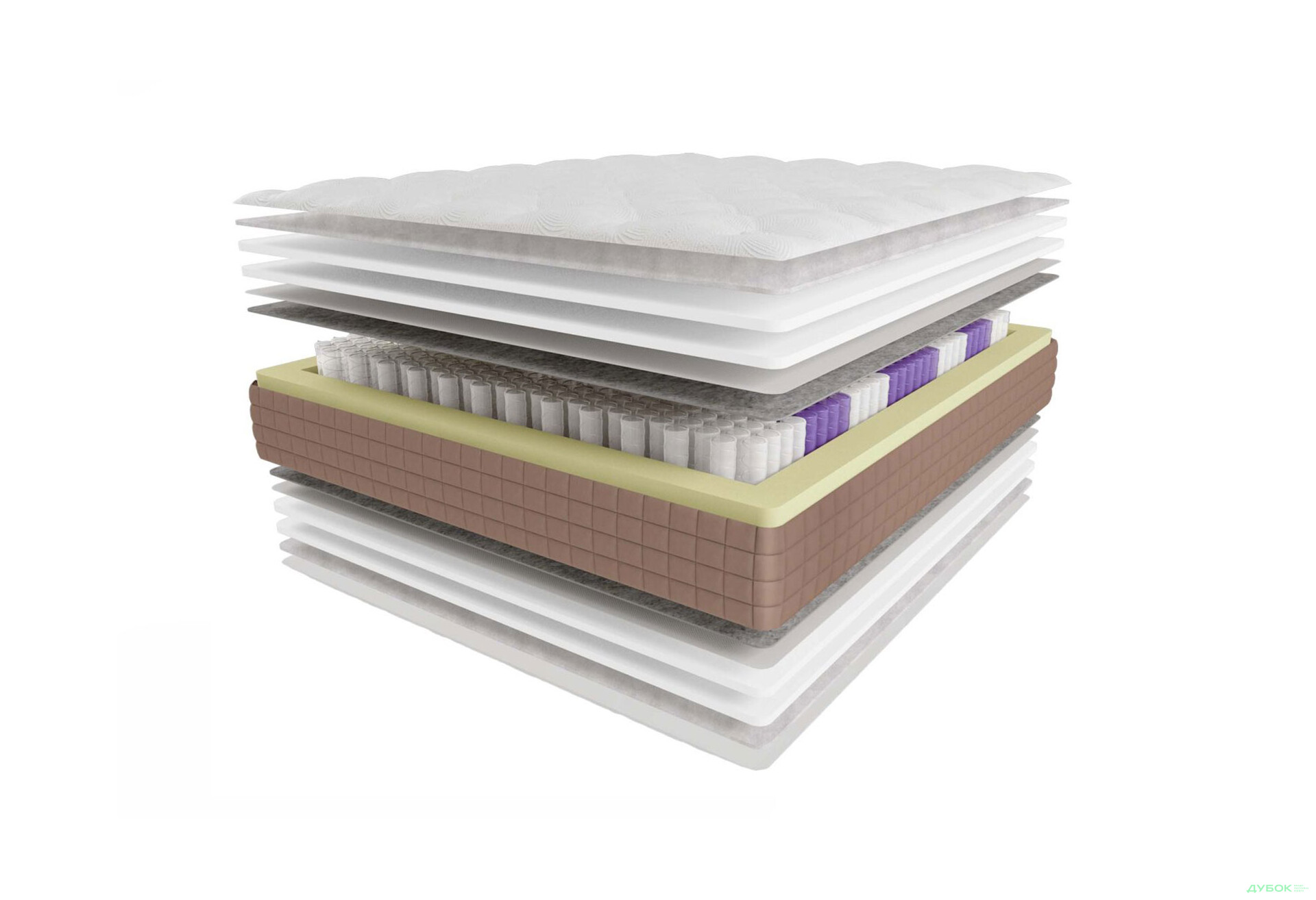 Матрац Лотос Veda / Веда 80х190 ЕММ - Зображення 3 Зображення 3 - Матрац Лотос Veda / Веда 80х190 ЕММ