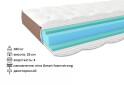 Матрац Лотос Eterno / Етерно 80x200 ЕММ - Зображення 2 Зображення 2 - Матрац Лотос Eterno / Етерно 80x200 ЕММ