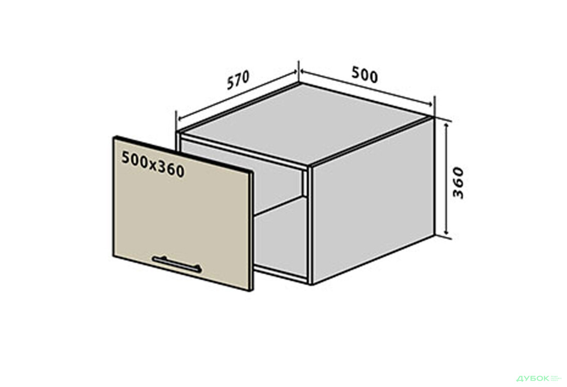 В62 Окапник 50 Бета Люкс (фасад 18 мм) VIP-master
