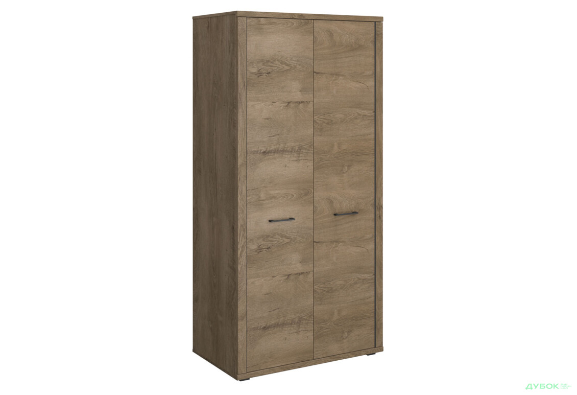 Шафа VMV holding Кордан / Cordan 2-дверна 102 см, Дуб Бургундський  - Зображення 3 Зображення 3 - Шафа VMV holding Кордан / Cordan 2-дверна 102 см, Дуб Бургундський