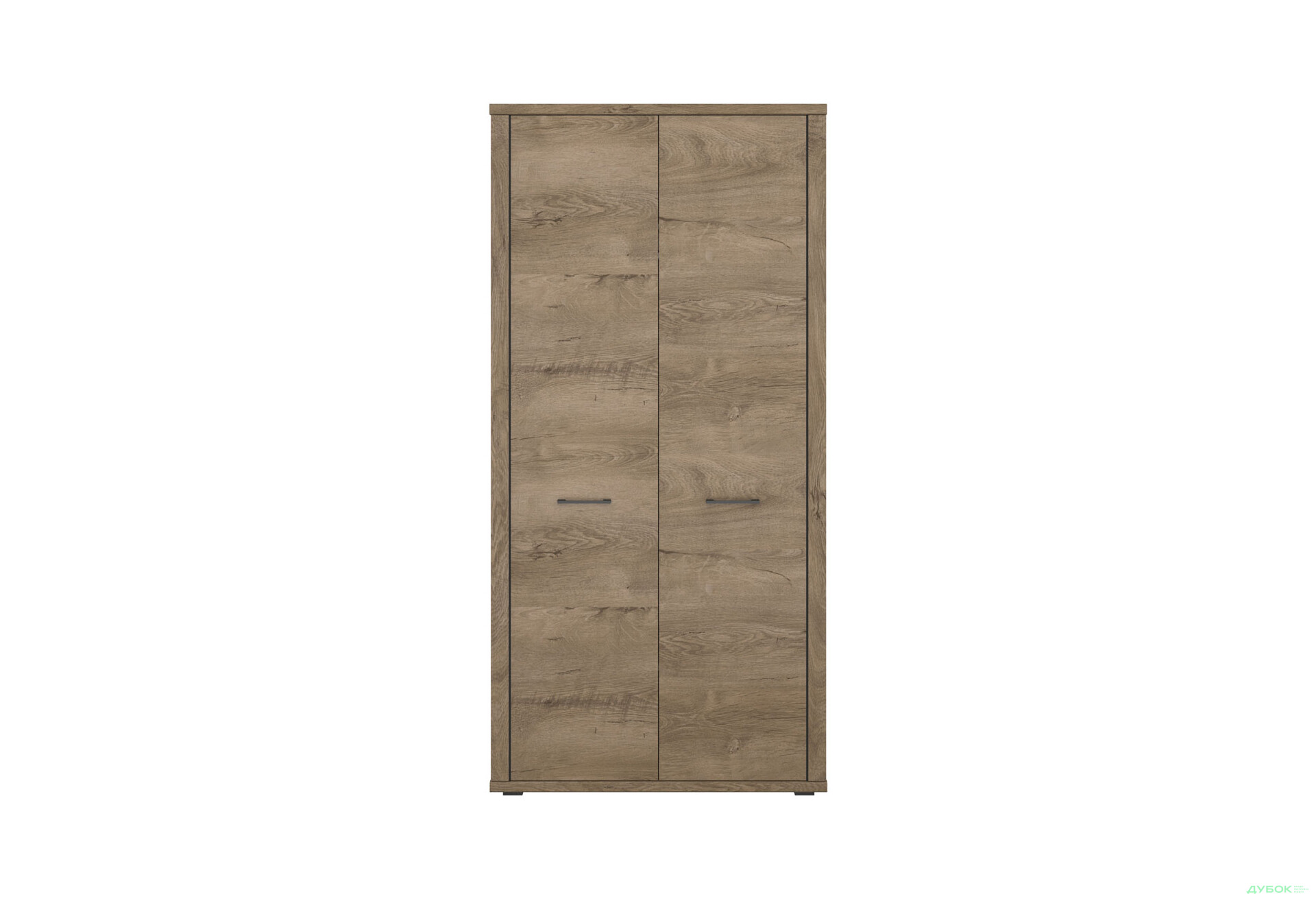 Шафа VMV holding Кордан / Cordan 2-дверна 102 см, Дуб Бургундський  - Зображення 2 Зображення 2 - Шафа VMV holding Кордан / Cordan 2-дверна 102 см, Дуб Бургундський