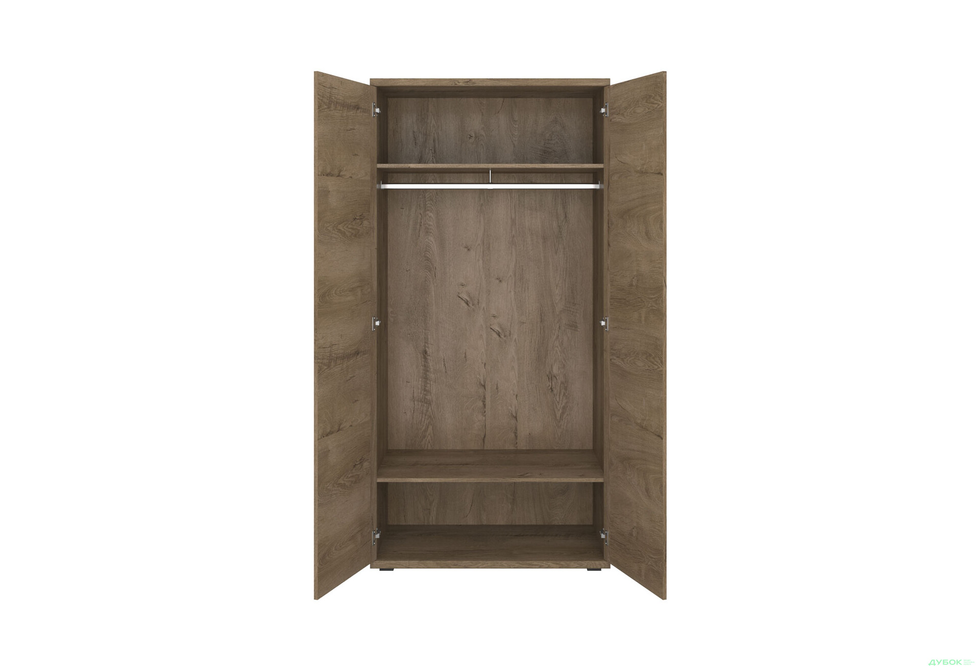 Шафа VMV holding Кордан / Cordan 2-дверна 102 см, Дуб Бургундський  - Зображення 4 Зображення 4 - Шафа VMV holding Кордан / Cordan 2-дверна 102 см, Дуб Бургундський